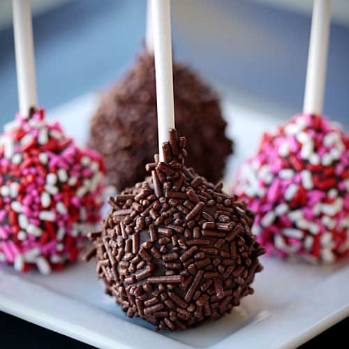 red velvet cake balls