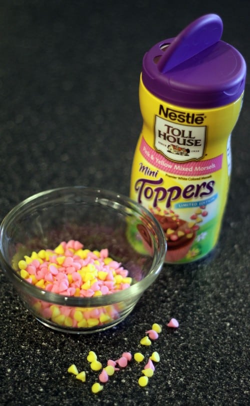  Nestle Pink Yellow Mixed Mini Morsel Toppers in the Easter section