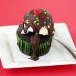 cupcake ice cream sundae