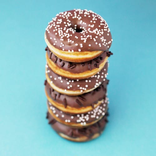 tower of donuts