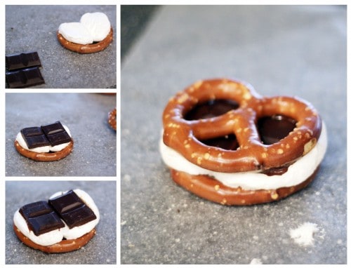 pretzel smores