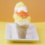 candy corn cupcake cones 2