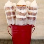 cinnamon roll push pop treats