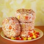 candy corn white chocolate crispy treats