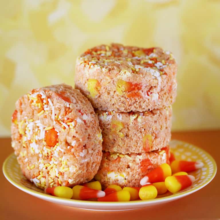 candy corn white chocolate crispy treats candy corn white chocolate crispy treats