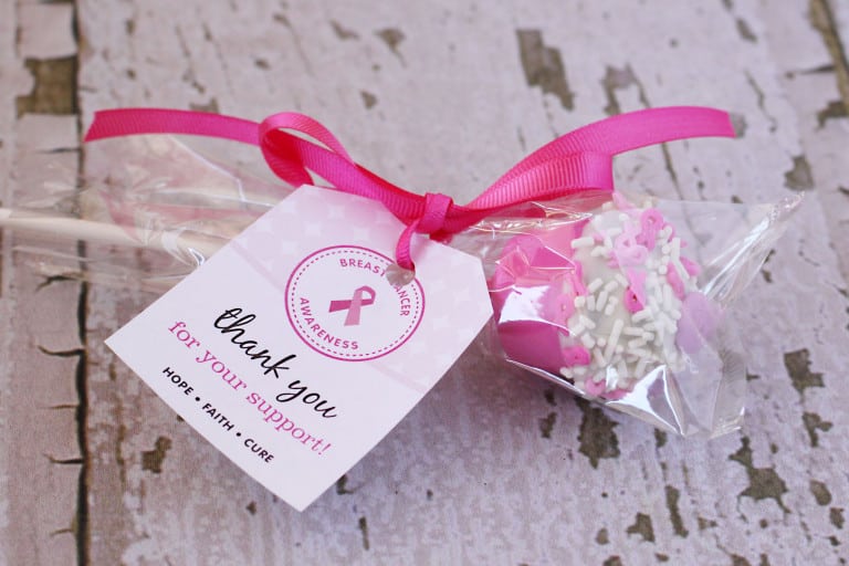 komen for the cure breast cancer pink ribbon fundraiser bake sale