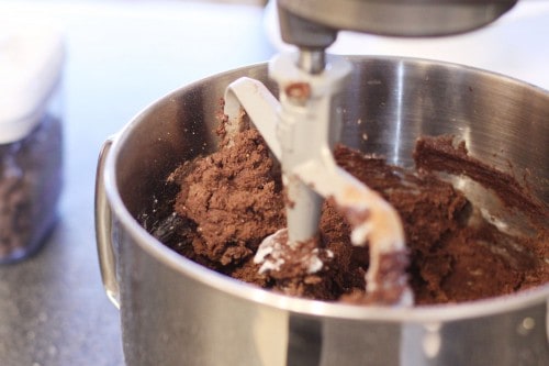 candy cane chocolate cookies