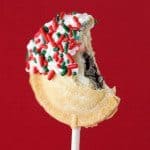 chocolate pie pop bite