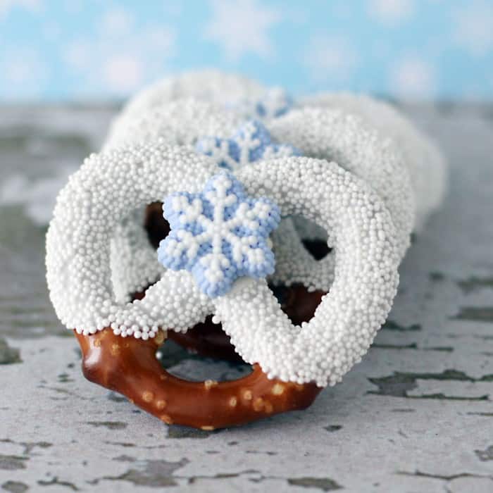 winter pretzels