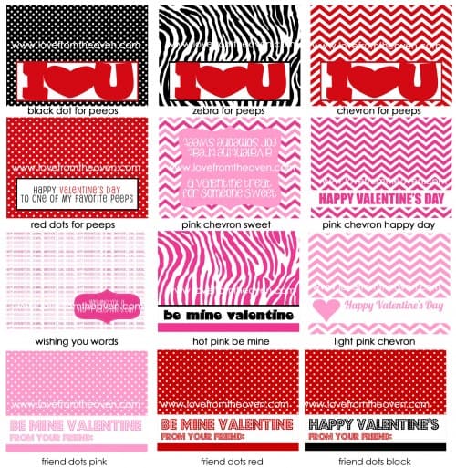 Valentine Treat Toppers from Love From The Oven