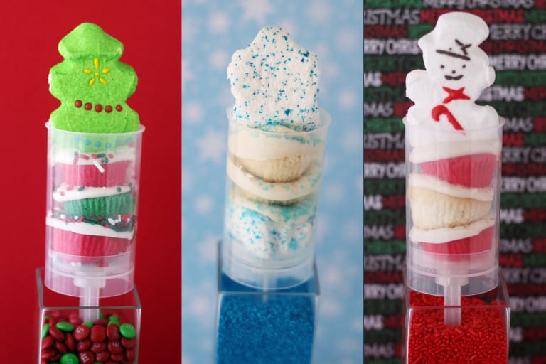Winter Holiday Push Pops Winter Holiday Push Pops
