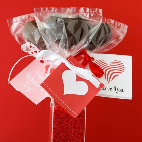 Valentine Peeps Pops
