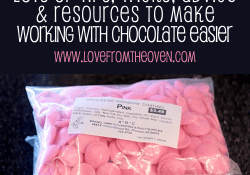Working With Chocolate For Dipping Cake Pops by Love From The Oven Working With Chocolate For Dipping Cake Pops by Love From The Oven