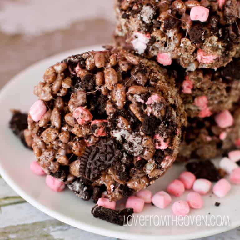 Chocolate Krispie Treats With Mallow Bits-4273