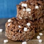 Chocolate Krispie Treats With Mallow Bits-4328
