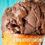 Featured Homemade Chocolate Ice Cream