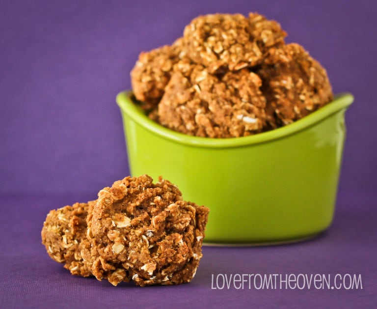 Pumpkin Oatmeal Spice Cookies