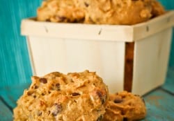 Chocolate Chip Pumpkin Oatmeal Cookies by Love From The Oven-4
