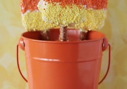 Candy Corn Krispy Treats by Love From The Oven Candy Corn Krispy Treats by Love From The Oven