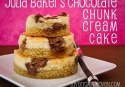 Chocolate Chunk Cream Cake By Julia Baker at @LoveFromTheOven Chocolate Chunk Cream Cake By Julia Baker at @LoveFromTheOven