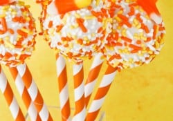 Candy Corn Cake Pops Candy Corn Cake Pops