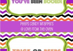 Halloween Treat Printable Halloween Treat Printable