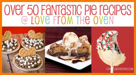 50 Fantastic Pie Recipes @LoveFromTheOven