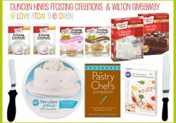 Duncan Hines & Wilton Giveaway at Love From The Oven Duncan Hines & Wilton Giveaway at Love From The Oven