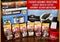 Folgers Gourmet Selections Dessert Inspired Coffee @LoveFromTheOven Folgers Gourmet Selections Dessert Inspired Coffee @LoveFromTheOven