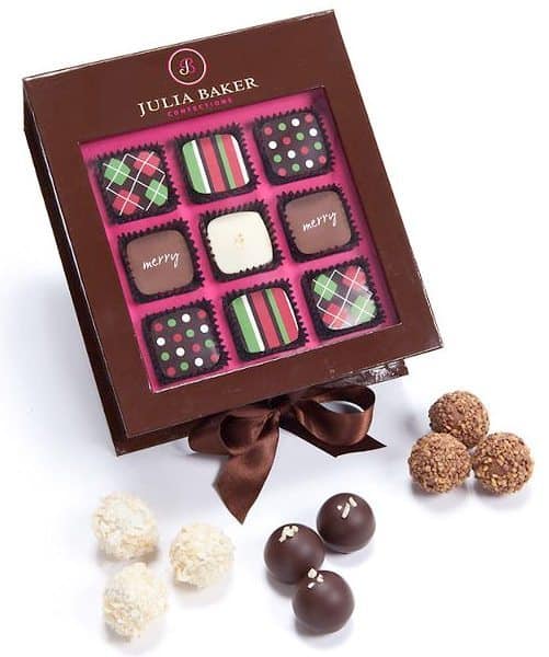 Julia Baker Confections Chocolate GiveawayAnd Black Friday Holiday