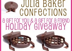 Julia Baker Confections Chocolate Gift Giveaway
