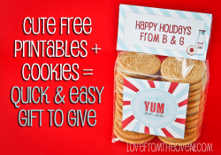 Free Christmas Printable Cookie Idea at Love From The Oven Free Christmas Printable Cookie Idea at Love From The Oven