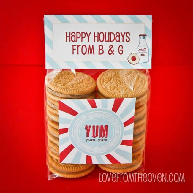Free Christmas Printable Cookie Idea at Love From The Oven