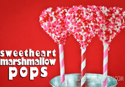 Sweetheart Marshmallow Pops by Love From TheOven