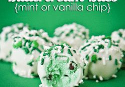 Buttercream Bites in Mint or Vanilla Chip at Love From The Oven