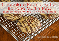 Chocolate Peanut Butter Muffin Tops by Love From The Oven Chocolate Peanut Butter Muffin Tops by Love From The Oven