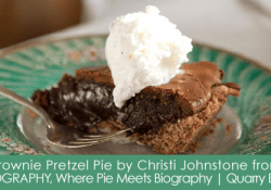 Pieography Brownie Pretzel Pie by Love From The Oven Pieography Brownie Pretzel Pie by Love From The Oven