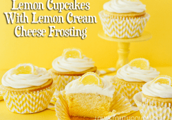 Lemon Ombre Cupcakes With Lemon Cream Cheese Frosting by Love From The Oven Lemon Ombre Cupcakes With Lemon Cream Cheese Frosting by Love From The Oven