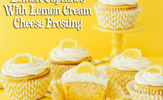 Lemon Ombre Cupcakes With Lemon Cream Cheese Frosting by Love From The Oven