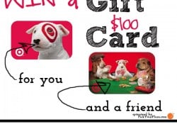 Win A $100 Target Gift Card For You And One For A Friend Win A $100 Target Gift Card For You And One For A Friend