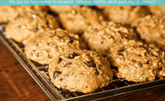 Chocolate Chunk Breakfast Cookies at Love From The Oven