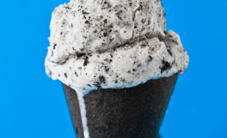 Easy Homemade Cookies & Cream Ice Cream at Love From The Oven