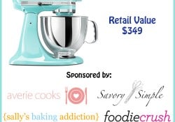 Kitchen Aid Stand Mixer Giveaway at Love From The Oven Kitchen Aid Stand Mixer Giveaway at Love From The Oven
