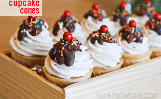 Cupcake Cones by Love From The Oven Cupcake Cones by Love From The Oven