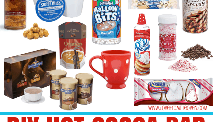 Hot Cocoa Bar Ideas