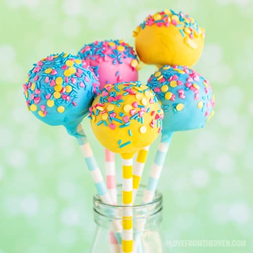 Cake Pops • Love From The Oven