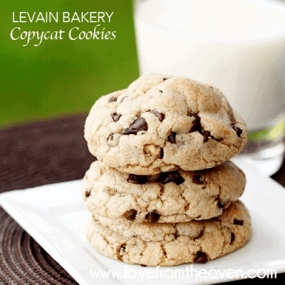 levain-bakery-cookies Levain Bakery Copycat Cookies on a white plate