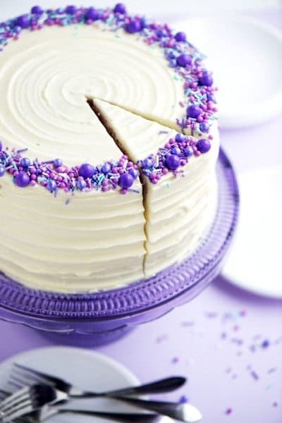 Purple Velvet Cake