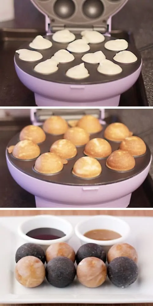 You can make donut holes in your cake pop maker!