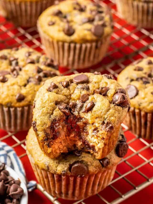 Banana Chocolate Chip Muffins Story